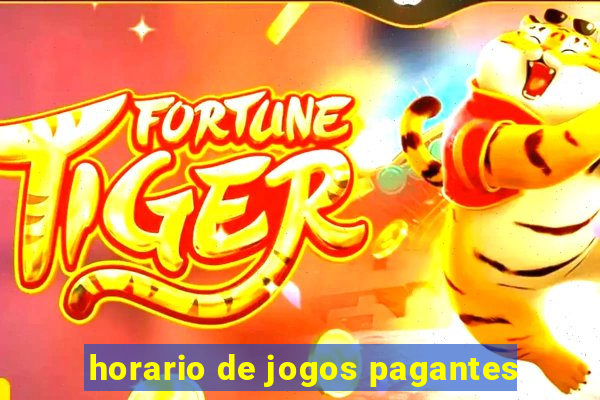 horario de jogos pagantes