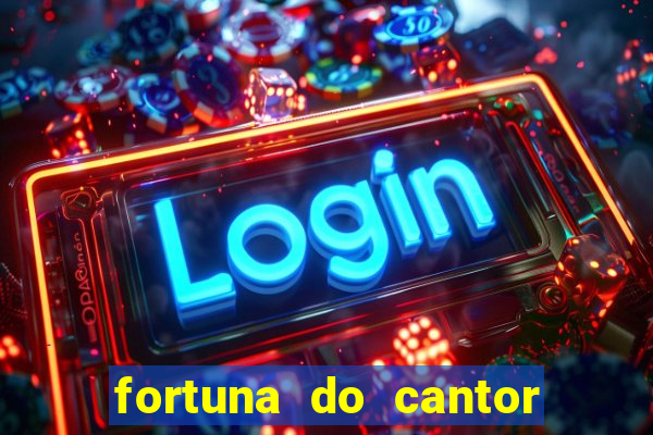 fortuna do cantor sorocaba 2023