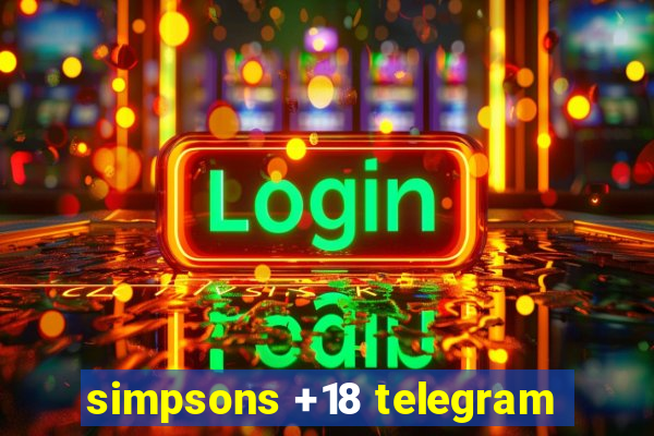 simpsons +18 telegram