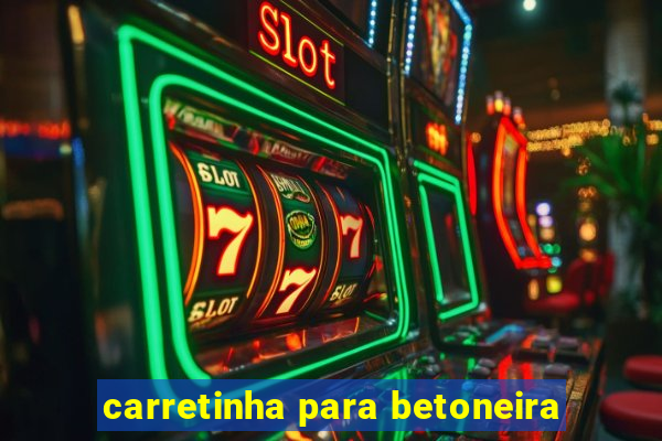 carretinha para betoneira