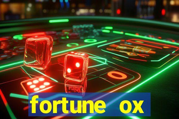 fortune ox horários pagantes