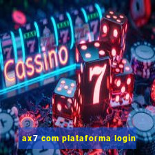 ax7 com plataforma login