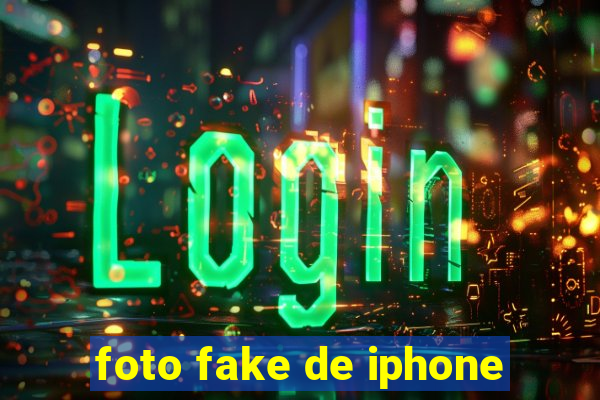 foto fake de iphone