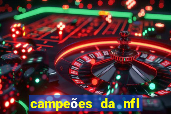 campeões da nfl desde 1920