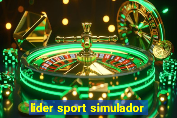 lider sport simulador