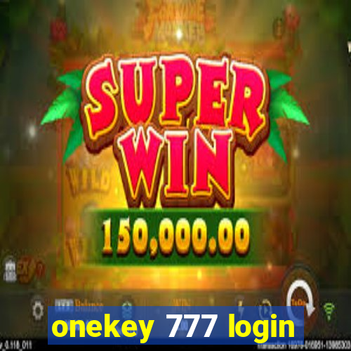 onekey 777 login