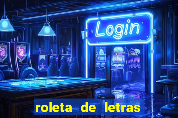 roleta de letras stop online