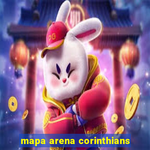 mapa arena corinthians