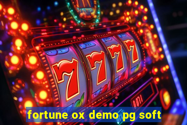 fortune ox demo pg soft